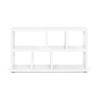 TEMAHOME Bijela biblioteka 150x83 cm Berlin