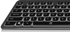 EWENT Tipkovnica osvijetljena škarasta, žična, USB, HRV, crna (EW3271)
