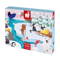 JANOD Puzzle Dodirne Zima, 54 kom, 24m+