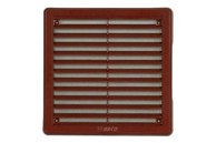 HACO Ventilacijska rešetka VM 100 x 100 mm, smeđa
