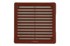 HACO Ventilacijska rešetka VM 100 x 100 mm, smeđa