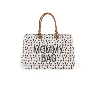 CHILDHOME Torba Mommy Bag Big canvas, leopard
