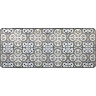 LUANCE Tepih kuhinjski poliester Paco Blue, 50x120 cm