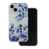 ONASI Silikonska maskica, iPhone 16 Plus, Blooming, plava