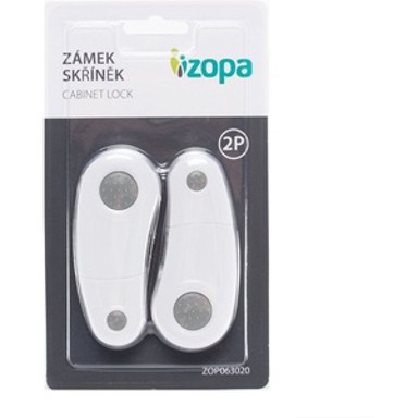 ZOPA Zaštita za vrata, bijela i siva