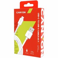 CANYON USB kabel tip C, 1 m, bijeli