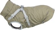 TRIXIE Kabanica za pse Pontis s oprsnicom, maslinasto zelena, XS (27 cm)