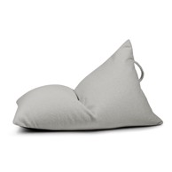 SLOWDOWN Svijetlo siva vreća za sjedenje od bouclé tkanine Razzy 