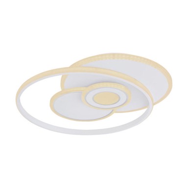 GLOBO LIGHTING Plafonjera Roderick LED 50W 3600lm, CCT 3000-6500K, bijela