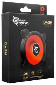 WHITE SHARK Ventilator za računalo 1260-01W-R DASH
