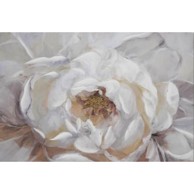 Slika na platnu, Cvijet, 60x90 cm, bijela