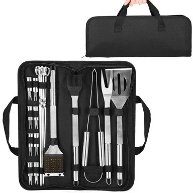 SPRINGOS Set pribora za roštilj, 20 kom.