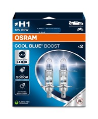 OSRAM Cool Blue Boost 12V, do 75% bjelije, 5500K, H1