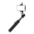 MG Selfie štap Tripod Bluetooth s LED svjetlom 1.3 m, crna