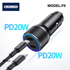 JELLICO Auto punjač F8, 2 x Type-C, PD, 40 W, crna