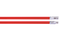 RUNPOSTICKS Fleksibilne šipke za provlačenje, crvene, teže savitljive Ø 4,5 mm, 2x1 m