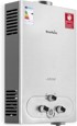 NIKCORP Plinski protočni bojler za vodu 20 l 40 kW LPG, srebrni