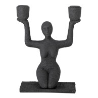 BLOOMINGVILLE Svijećnjak od poliresina Lucie