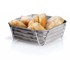 BLOMUS Siva korpica za pecivo s pamučnim uloškom Delara, šířka 25 cm