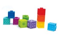 EDUSHAPE Teksturirane kocke Pop Blocks