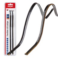 Fleksibilne LED trake, narančaste 2x30cm, 12V, AMIO-04574