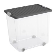 KIS Plastična kutija za pohranu s poklopcem 56,5x39x51,5 cm W box XL 