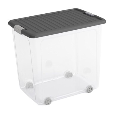 KIS Plastična kutija za pohranu s poklopcem 56,5x39x51,5 cm W box XL 