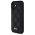 GUESS Prošivena metalna maskica Hardcase s logom za Apple iPhone 16 Plus