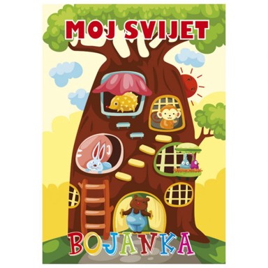 GRAFOTISAK Bojanka, A4, Moj svijet, 8 listova