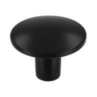 SIRO Ručka za namještaj okrugla crna mat 30pb