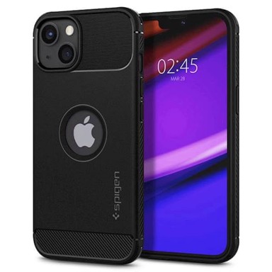 SPIGEN Maska za iPhone 13 Rugged Armor, crna