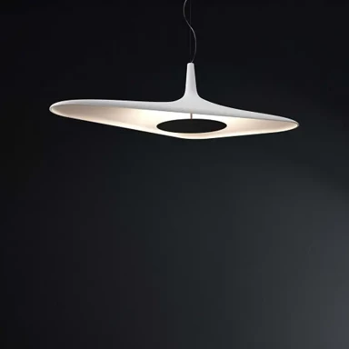 Visilica Soleil Noir D89S LED, 35 W, 3000K, dimabilna, bijela, 120x62,5x35,3