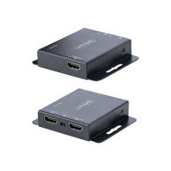 STARTECH AV ekstender EXTEND-HDMI-4K40C6P1 AV odašiljač i prijemnik, crni