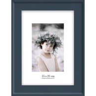 STYLER Plavi zidni okvir Malaga, 22 x 28 cm