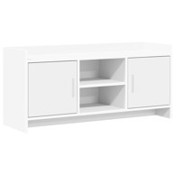 TV ormar 102 x 33 x 47 cm, konstruirano drvo, bijela