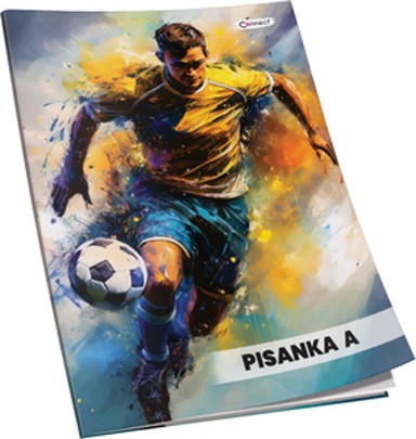 CONNECT Pisanka A Boy+ Soft, B5, linije, 24 listova, meki uvez