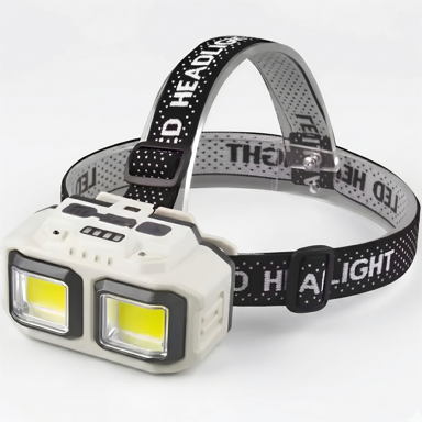 LED čeona lampa s pokretnim senzorom i USB punjenjem, slabo zelena
