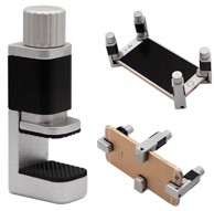 GEKO Set 4 aluminijska isječka za popravak telefona ili tableta, srebrna