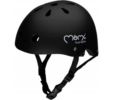 MOMI Dječja kaciga 47-58 cm, crna