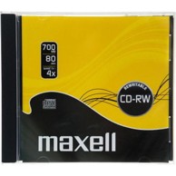 MAXELL CD-RW 700 MB 4x, 1 kom, kutija