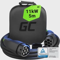 GREEN CELL Kabel za punjenje električnog automobila Type 2, 11kW 5 m