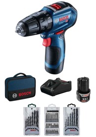 BOSCH Akumulatorska udarna bušilica-odvijač Professional GSB 12V-30 (06019G9101)
