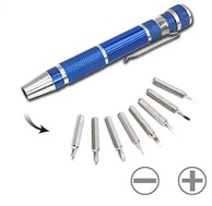 BEAST Multi odvijač 8u1 magnetni aluminijski džepni