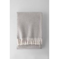 EUROMANT Svijetlosivi pokrivač s pamukom Ruby, 140x160 cm