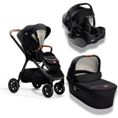JOIE Komplet Kolica 3u1 Finiti + košara Ramble XL + autosjedalica i-Jemini – Signature Eclipse