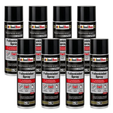 ISOLBAU Ljepilo u spreju za folije i membrane, 8 x 500 ml