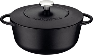 TRAMONTINA Pekač Trento, lijevano željezo, s poklopcem, Ø 28 cm, 6 l