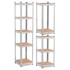 HUMBERG Metalni stalak za odlaganje 4819, 180 x 40 x 40 cm