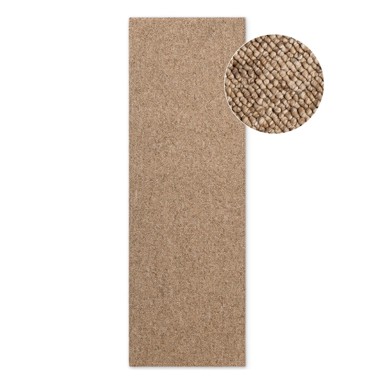 ELLE DECORATION Svjetlo smeđa periva staza 80x240 cm Rocco Caramel 