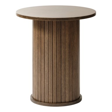UNIQUE FURNITURE Stolić Nola ø 50 cm u dekoru hrasta